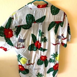Roark Revival Floral Short Sleeve Button Up